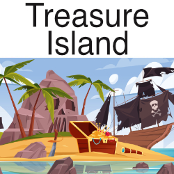 Treasure Island blurb Aladdin