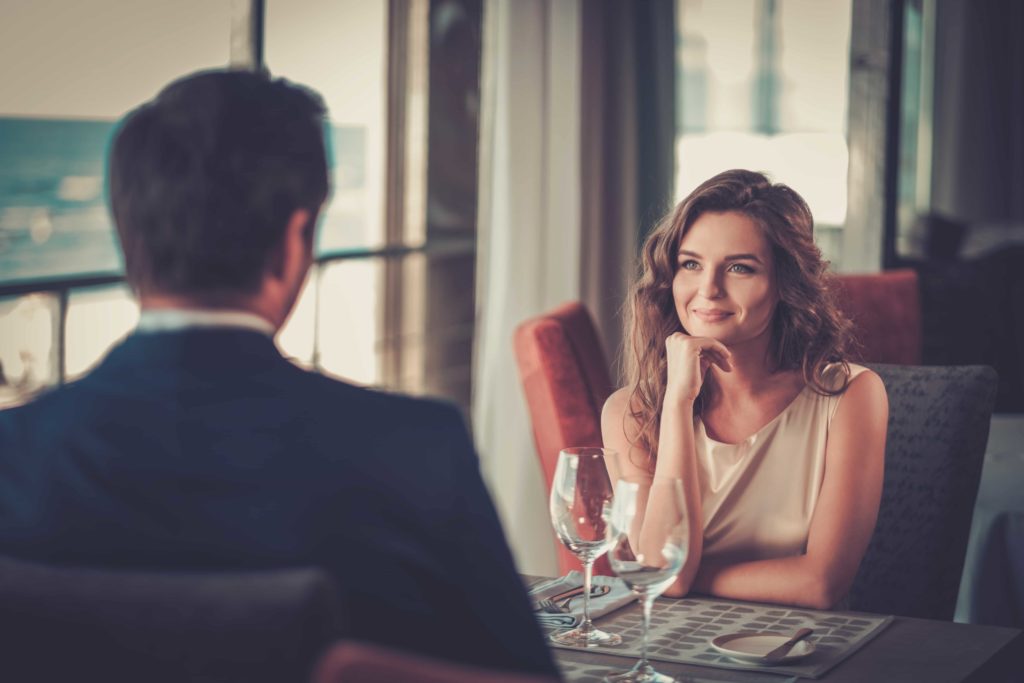 couple on date getting to know each other