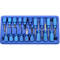 KIT DE FERRAMENTAS PARA TERMINAIS 19 PCS TOOLHUB