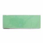 claro green hand made brick metro wall tiles.