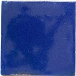 cobalt blue hand made inset tiles