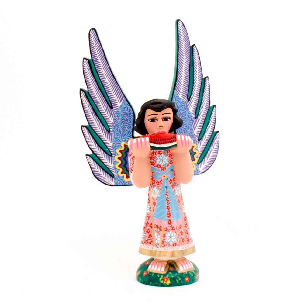 wooden angel