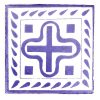 Palido cruz tile