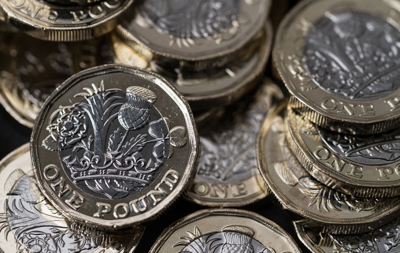 Pound coins