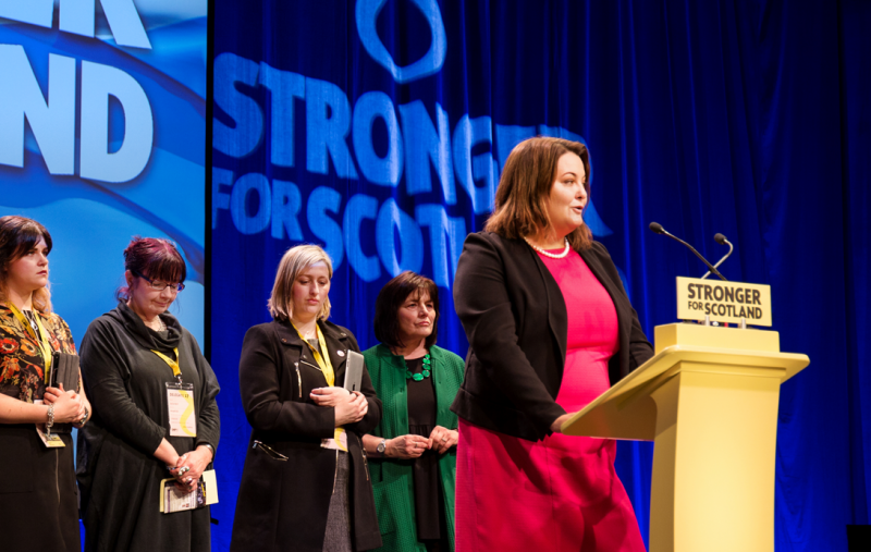 Ruth Maguire speaking at Conference