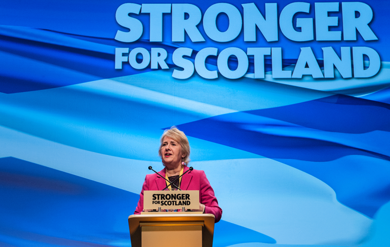 Roseanna Cunningham speaking at Conference