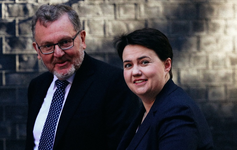 Ruth Davidson and David Mundell