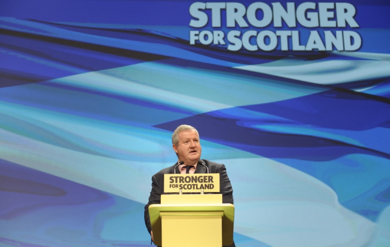 Ian Blackford speaking at Conference