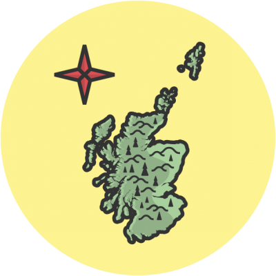 an illustration of Scotland