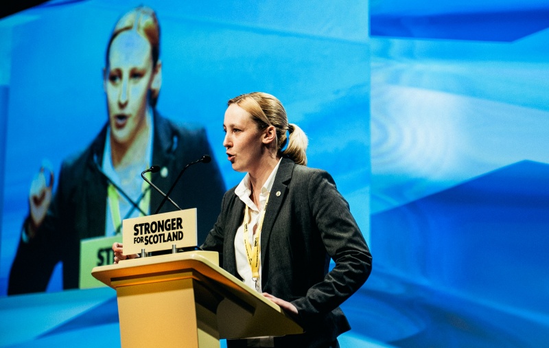 Mhairi Black at Conference