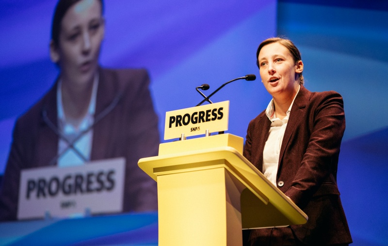 Mhairi Black at Conference