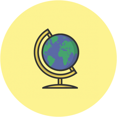 an illustration of a globe