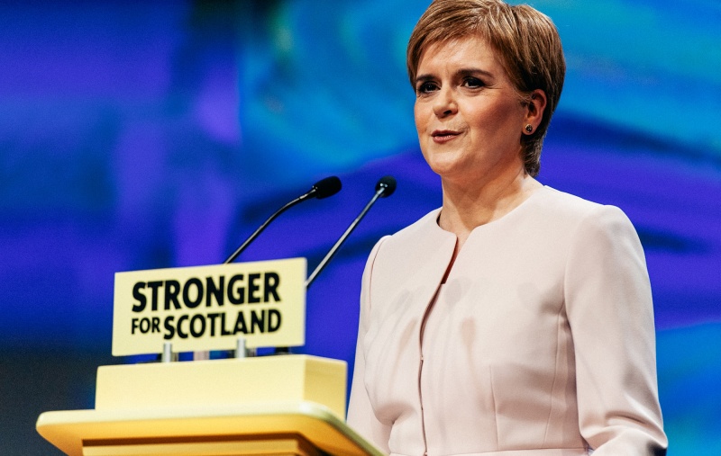 Nicola Sturgeon at Conference