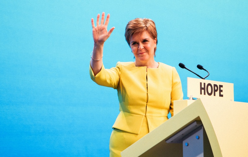 Nicola Sturgeon at Conference