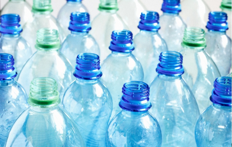 empty plastic bottles