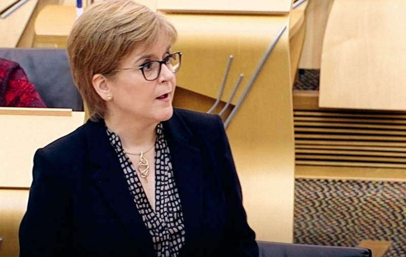 Nicola Sturgeon at FMQs