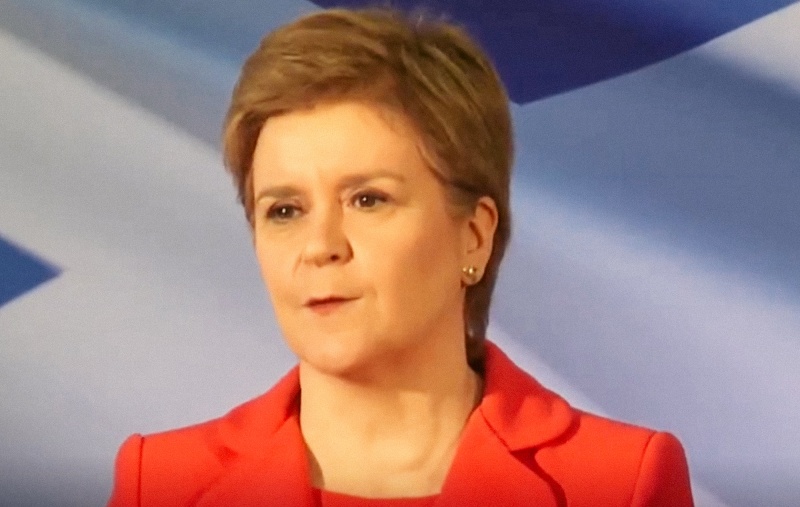 Nicola Sturgeon at the SNP 2022 Local Elections Manifesto launch