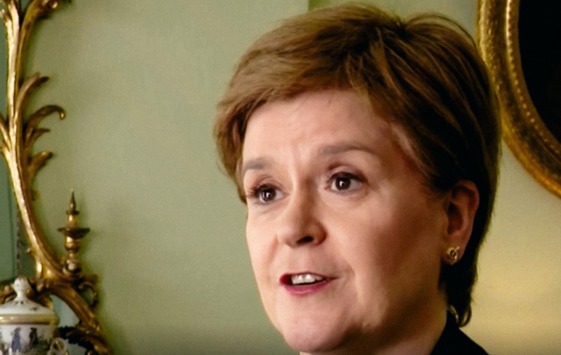 Nicola Sturgeon at Bute House