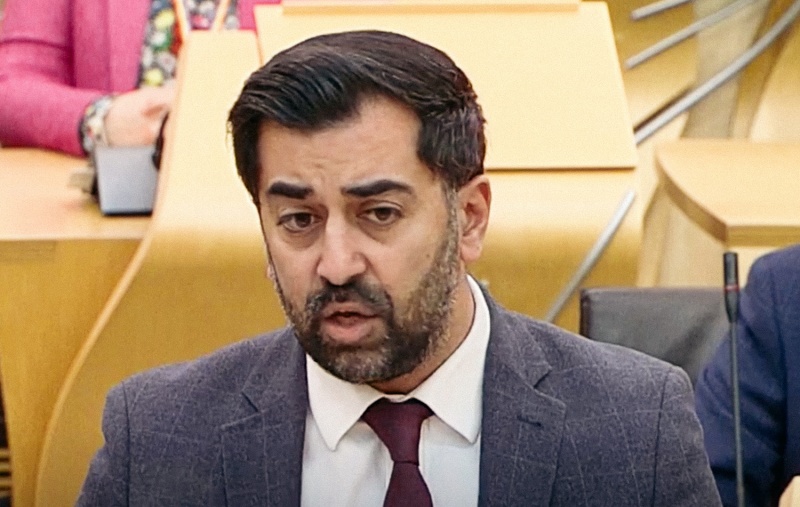 Humza Yousaf at FMQs