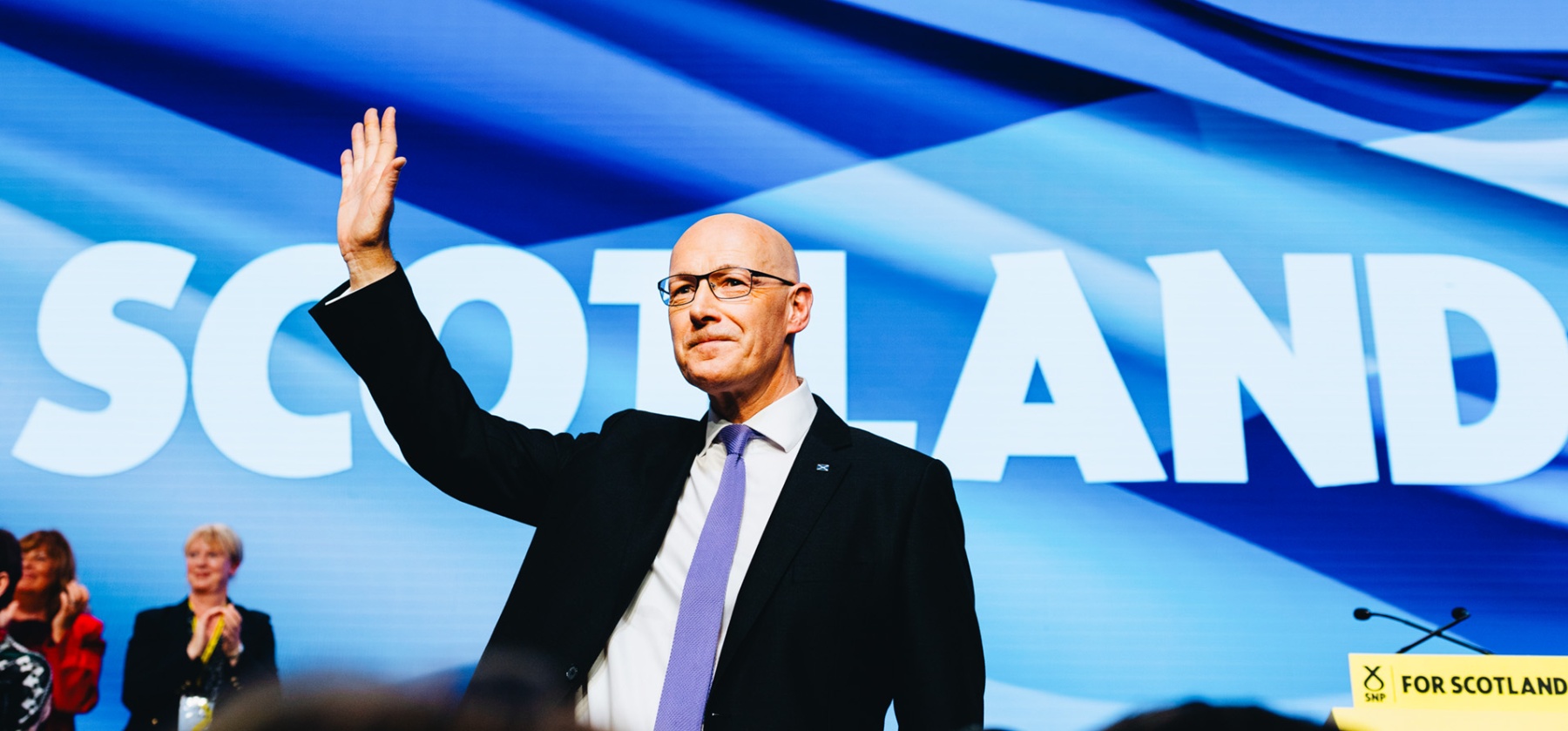 John Swinney at SNP Conference 2024